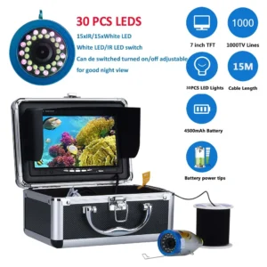 Crystal Clear: 7" 1000TVL Underwater Camera