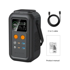 200W LiFePO4 Power Station: Fast-Charge Anywhere