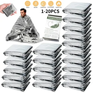 Emergency Thermal Survival Mylar Blanket