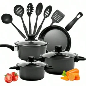 13-Piece Nonstick Induction Kitchenware Set