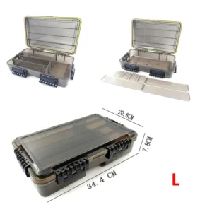 Pro-Latch Waterproof Tackle Box (Large Capacity)