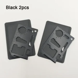 11-in-1 EDC Survival Wallet Multi-Tool