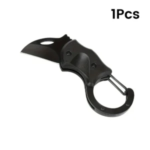 Pocket-Sized EDC Keychain Survival Knife