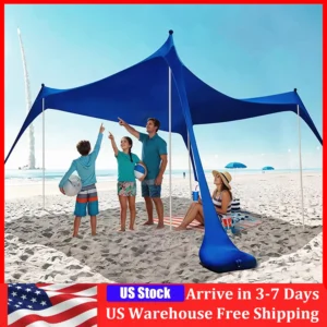 Premium Lycra Beach Sunshade Canopy