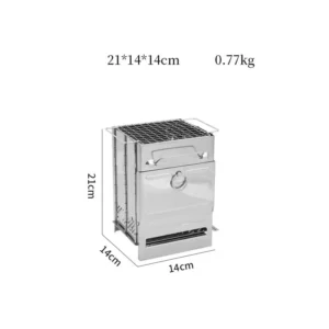 Portable Folding Wood Burning Camp Stove