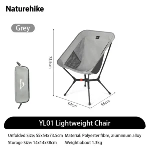 Compact Backpacking Hiking Chair (200kg)