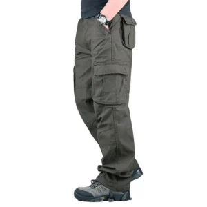 Men's Cotton Tactical Cargo Hiking Pants
